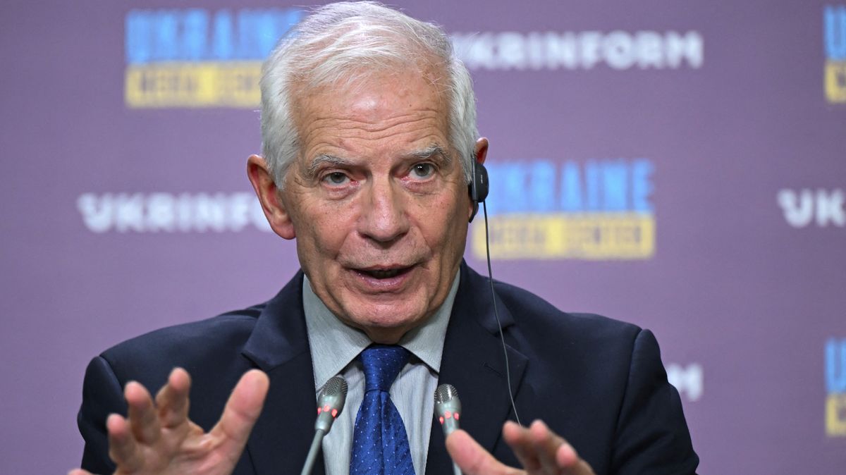 EU zvýší vojenskou pomoc Ukrajině, řekl Borrell